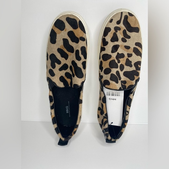 MANGO MNG NWT Leopard Print Slip-On Sneakers - Picture 8 of 8